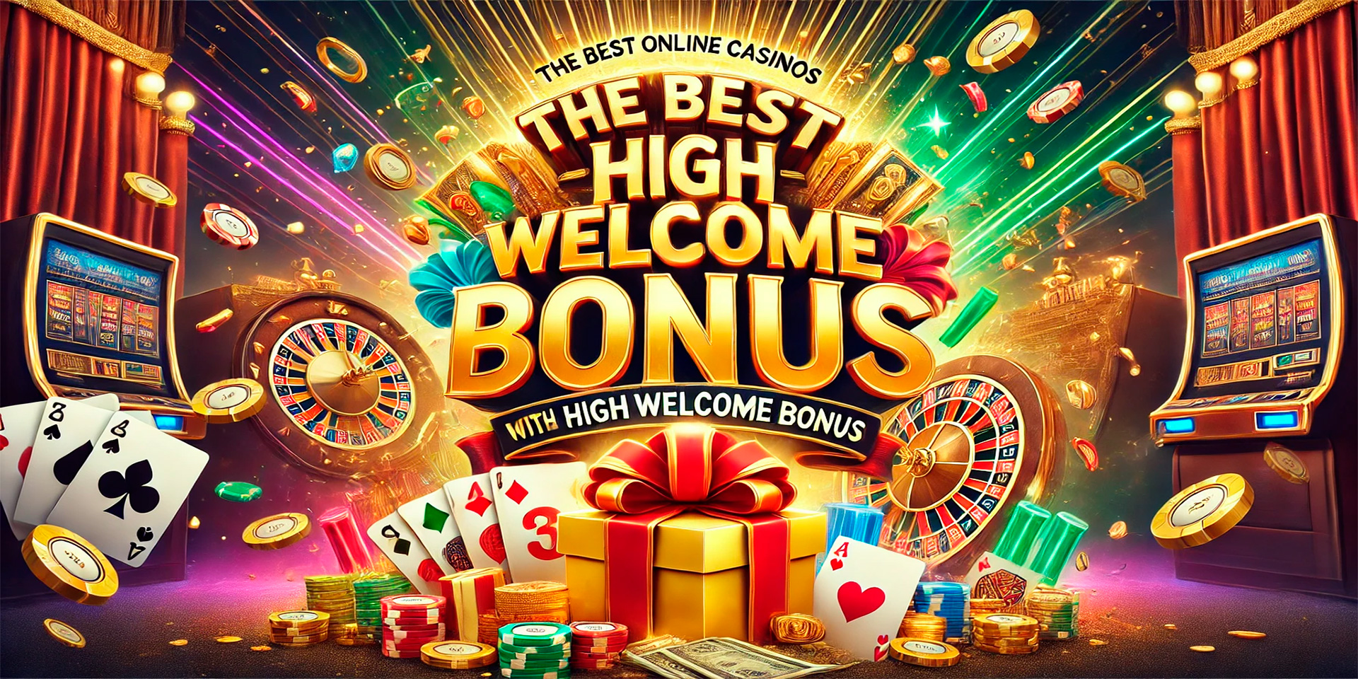 The best online casinos with high welcome bonuses